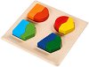 Комплект формички за сортиране - Дървени образователни играчки - 