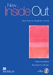 New Inside Out - Intermediate: Учебник + CD-ROM : Учебна система по английски език - Sue Kay, Vaughan Jones - 