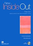 New Inside Out - Intermediate: Учебна тетрадка + audio CD : Учебна система по английски език - Philip Kerr, Sue Kay, Vaughan Jones - 