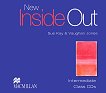 New Inside Out - Intermediate: 3 CDs с аудиоматериали Учебна система по английски език - учебна тетрадка