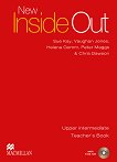New Inside Out - Upper intermediate: Книга за учителя + Test CD Учебна система по английски език - 