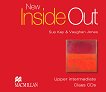 New Inside Out - Upper intermediate: 3 CDs с аудиоматериали Учебна система по английски език - учебна тетрадка
