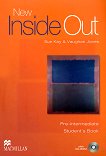 New Inside Out - Pre-intermediate: Учебник + CD-ROM : Учебна система по английски език - Sue Kay, Vaughan Jones - 