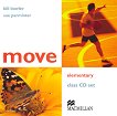 Move - Elementary (A1 - A2): 2 CDs с аудиоматериали Учебна система по английски език - книга за учителя