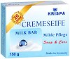 Krispa Cremeseife Milk Bar Soap & Care - Крем-сапун за тяло с мляко - 