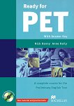 Ready for PET - Ниво B1: Учебник с отговори + CD-ROM с тестове Учебен курс по английски език - First Edition - 