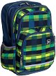 Ученическа раница Allout Bags Summer Check Green - 