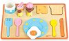 Закуска - Детски комплект за игра от дърво - 