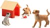 Кучета - Фигури за обзавеждане на къща за кукли - 