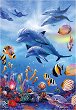 Царството на делфините - Пъзел от 260 части - 