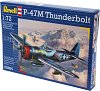 Военен самолет - P-47 M Thunderbolt - Сглобяем авиомодел - 