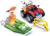 Детски конструктор BanBao - Пожарникарска кола и лодка - 