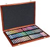 Сухи пастели в дървена кутия  - Artists' Soft Pastels - Комплект от 70 цвята от серията "Gallery" - 