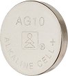 Бутонна батерия AG10 / 389A - Алкална 1.55V - 10 броя - 