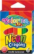 Пастели Colorino Kids Neon - 6 цвята - 