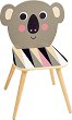 Детско дървено столче - Коала - 