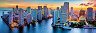 Маями - Панорамен пъзел от 1000 части - пъзел