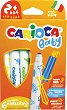 Маркери Carioca Baby - 6 цвята - 