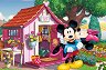Мики и Мини в градината - Пъзел от 100 части на тема Мики Маус и приятели - 