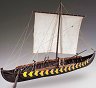 Викингска лодка - Gokstad - Сглобяем модел на кораб от дърво - 