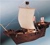 Германски търговски кораб - Hanse Kogge - Сглобяем модел на кораб от дърво - макет