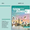 Teen Zone - ниво A1: Аудиодиск № 2 по английски език за 8. клас - учебна тетрадка