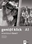 geni@l klick - ниво A1: Учебна тетрадка № 1 по немски език за 8. клас + CD - помагало