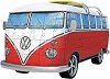 Ретро бус: Volkswagen T1 - 3D пъзел - 