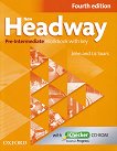 New Headway - Pre-Intermediate (A2 - B1): Учебна тетрадка по английски език + iChecker CD-ROM Fourth Edition - продукт
