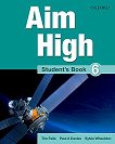 Aim High - ниво 6: Учебник по английски език - учебна тетрадка