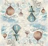 Декупажна хартия - Балони - Размери 50 x 50 cm