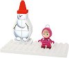 Детски конструктор BIG - Снежният човек на Маша - От серията Маша и Мечока - играчка