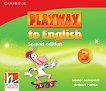 Playway to English - ниво 3: 3 CD с аудиоматериали по английски език Second Edition - помагало