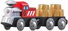 Влак със зъбни колела - Детска дървена играчка от серията "Hape: Влакчета" - 