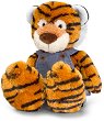 Плюшена играчка тигър с гащеризон - Keel Toys - 