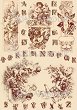 Декупажна хартия Calambour - Барокови декоративни елементи 255 - От серията Digital Collection Mulberry - 