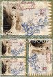 Декупажна хартия - Пощенски картички - Серия "Digital Collection Mulberry" - 