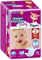 Helen Harper Baby 3 - Midi - Пелени за еднократна употреба за бебета с тегло от 4 до 9 kg -