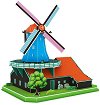 Вятърна мелница - 3D пъзел -