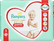 Гащички Pampers Premium Care Pants 5 - 34 и 40 броя, за бебета 12-17 kg - 