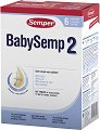 Адаптирано преходно мляко Semper Baby Semp 2 - 800 g, за 6+ месеца - 