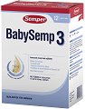 Млечна напитка за малки деца Semper BabySemp 3 - 800 g, за 12+ месеца - продукт