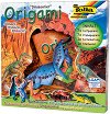 Оригами - Динозаври - Творчески комплект - 