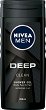 Nivea Men Deep Clean Shower Gel - Душ гел за мъже с глина от серията Deep - душ гел