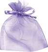 Торбичка за подарък от органза KPC - Лилава