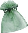 Торбичка за подарък от органза KPC - Зелена