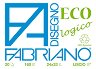 Скицник за рисуване Fabriano Disegno Eco - 20 листа, 24 x 33 cm, 160 g/m<sup>2</sup> - 
