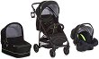 Бебешка количка 3 в 1 Hauck Rapid 4S Plus Trio Set - С кош за новородено, лятна седалка, кош за кола и аксесоари - 