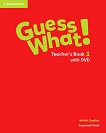 Guess What! - ниво 1: Книга за учителя по английски език + DVD - Susannah Reed - 