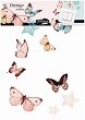 Стикери за декорация - Пеперуди